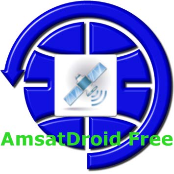 AMSATDroid Free - eine Satelliten Tracking App mit grafischer Anzeige