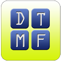 DTMF decodiert und codiert „Dual-Tone Multi-Frequency“ über Lautsprecher und Mikrofon deines Smartphone