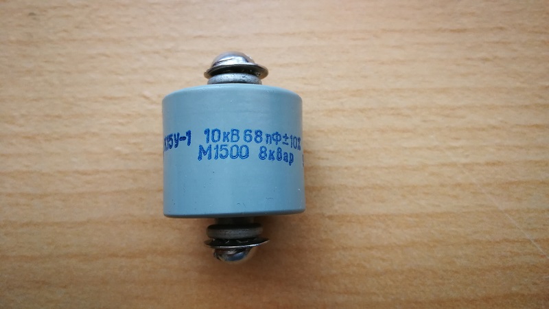 Hochvoltkondensatoren aus der Ukraine - bis 10kV belastbar