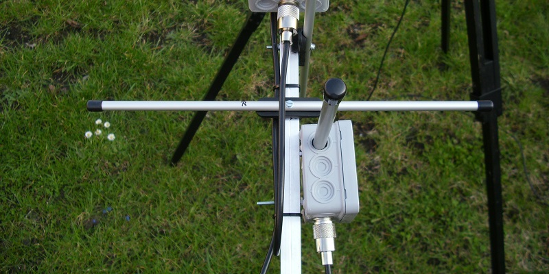 Einspeisung der 70cm-Dipole